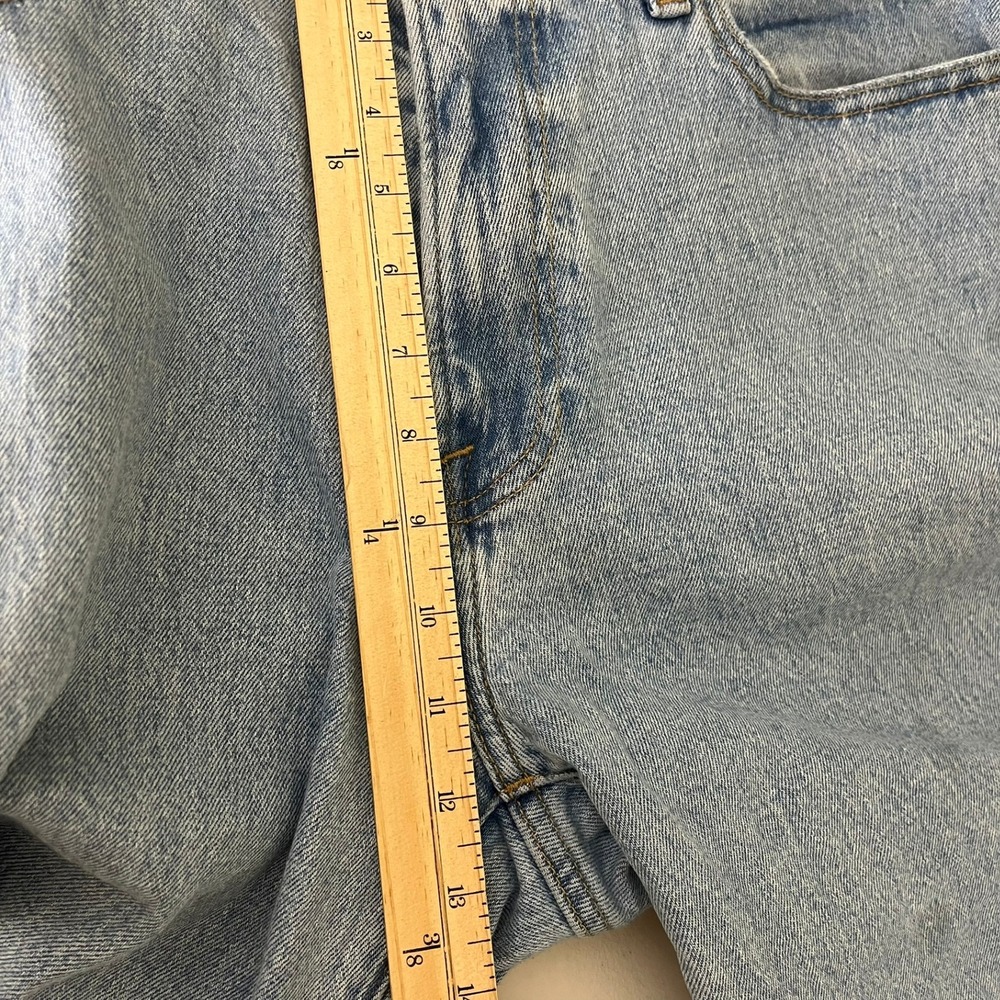 Abercrombie & Fitch Mens Athletic Loose Vintage Stretch Light Wash Jeans 33 - Picture 7 of 14